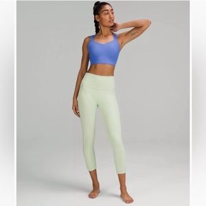Tags have been removed Lululemon Wunder Under 25” Leggings in Creamy Mint Green